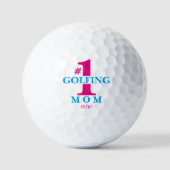 Balles de Golf Drôles #1 Meilleure Maman de Golf M (Recto)