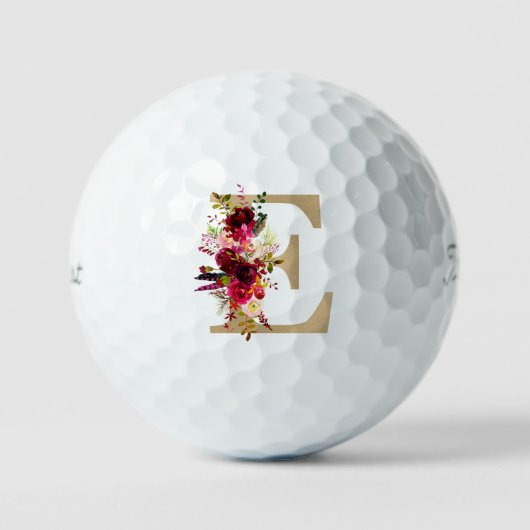 Balles De Golf E Floral (Recto)
