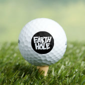 balles de golf Earth Hole (T-shirt Insitu)