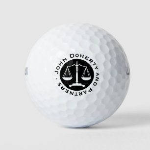 Balles De Golf Échelles classiques de justice Avocat profession