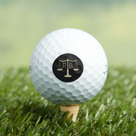 Balles De Golf Échelles De Justice (T-shirt Insitu)