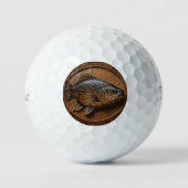 Balles De Golf Echos de la rivière : Murray Cod Wood Print, (Recto)