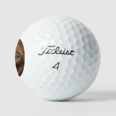 Balles De Golf Echos de la rivière : Murray Cod Wood Print, (Logo)