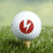 Balles De Golf Éclair, boulon (T-shirt Insitu)