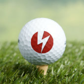 Balles De Golf Éclair, boulon (T-shirt Insitu)