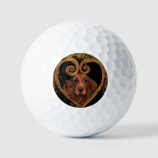 BALLES DE GOLF ECRAN IRLANDAIS (Recto)