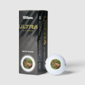 Balles De Golf Écureuil sur un arbre (Emballage)