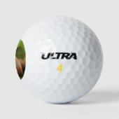 Balles De Golf Écureuil sur un arbre (Logo)