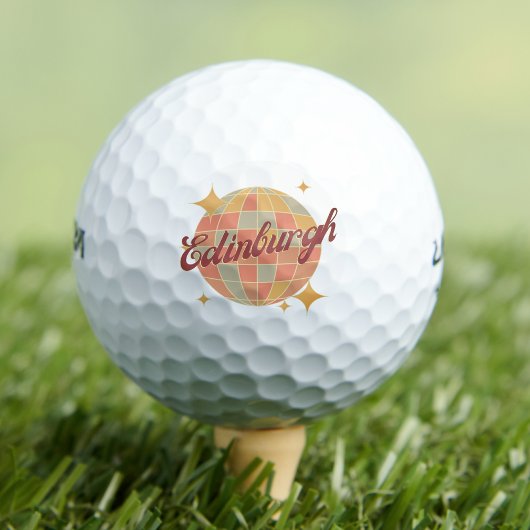Balles De Golf Edimbourg Ecosse Royaume-Uni de vacances de golf s