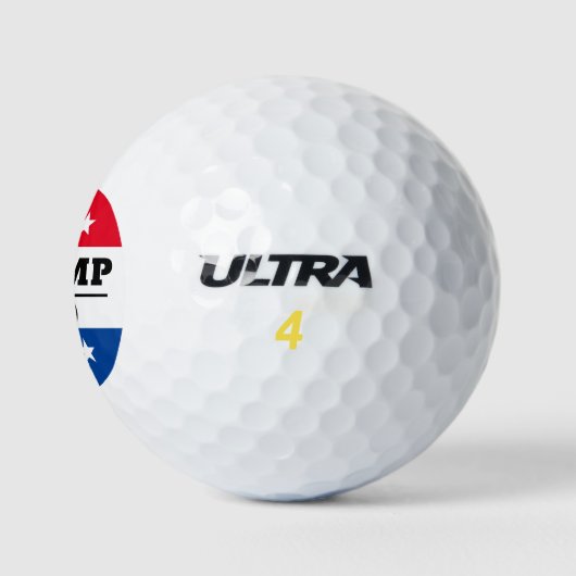 Balles De Golf Élection TRUMP 2020 (Logo)