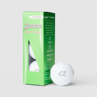 Balles De Golf Élégant Personnalisé Inspire Srixon Soft Feel 13