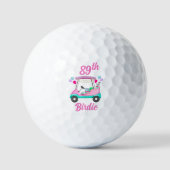 Balles De Golf Élégante partie de golf féminin Panier 89e anniver (Recto)