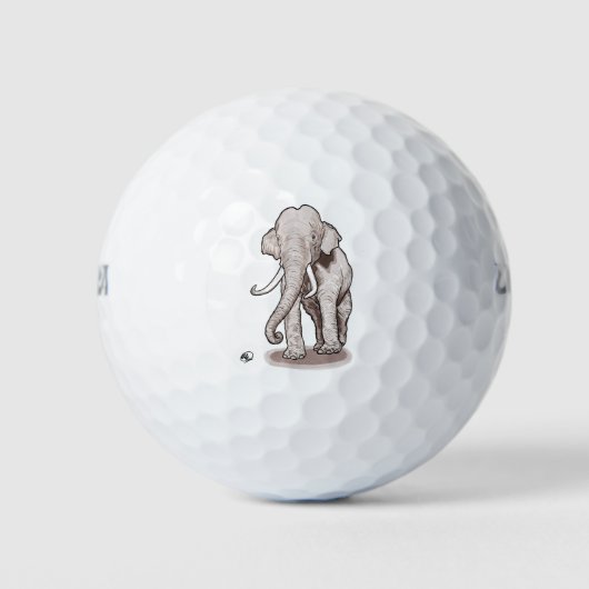 Balles De Golf Elephant de la liberté (Devant)