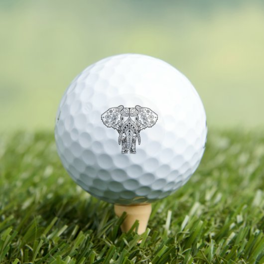 Balles De Golf Éléphant de style (T-shirt Insitu)
