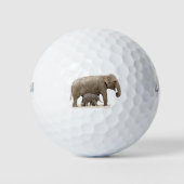 Balles De Golf Eléphant mère et bébé (Devant)