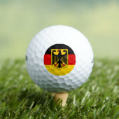 Balles De Golf emblème allemand (T-shirt Insitu)