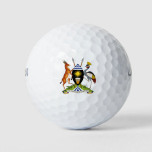 Balles De Golf emblème de l'ouganda