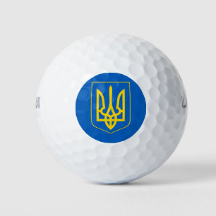 Balles De Golf emblème de l'ukraine