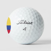 Balles De Golf Emblème du drapeau colombien (Logo)