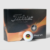 Balles De Golf Emblème du pavillon de l'Allemagne (Conditionnement)