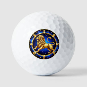 Balles De Golf Emblème du zodiaque Lion