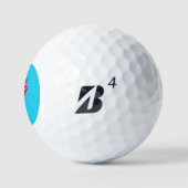Balles De Golf Embrasse-moi (Logo)
