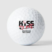 Balles De Golf Embrasse Mon Putt (Recto)