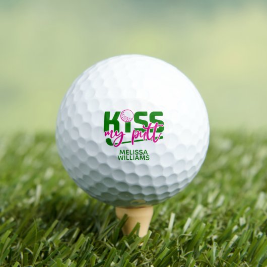 Balles De Golf Embrasse Mon Putt (T-shirt Insitu)