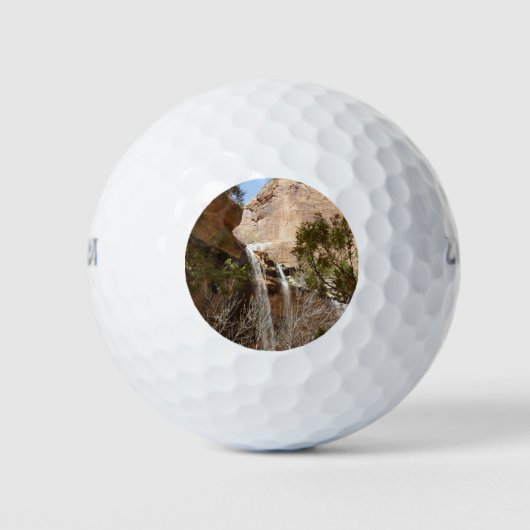 Balles De Golf Emerald Pool Falls I du parc national Zion (Devant)