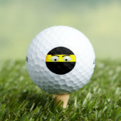 Balles De Golf Emoji Ninja (T-shirt Insitu)
