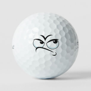 Balles De Golf Emoticon de la pensée