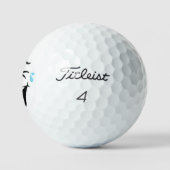 Balles De Golf Emoticon riant (Logo)