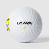 Balles De Golf émoticônes clowns (Logo)