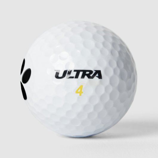 Balles De Golf Empreinte de chien (Logo)