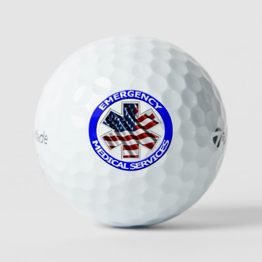 Balles De Golf EMS américain (Recto)
