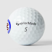 Balles De Golf EMS américain (Logo)
