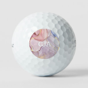 BALLES DE GOLF EN MARBRE PASTEL SUR MESURE