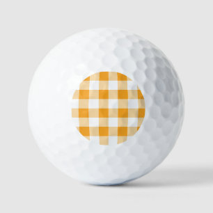 Balles De Golf en vichy Motif