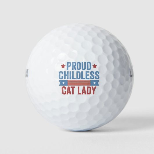 Balles De Golf Enfant Chat Lady 2024 (Devant)