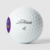 Balles De Golf Enrichir L'Effort (Logo)