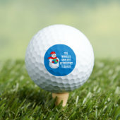 Balles De Golf Enseignant en géographie cool (T-shirt Insitu)