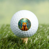 Balles De Golf 🐻 Ensemble de charmes de golf avec ours de forêt (T-shirt Insitu)