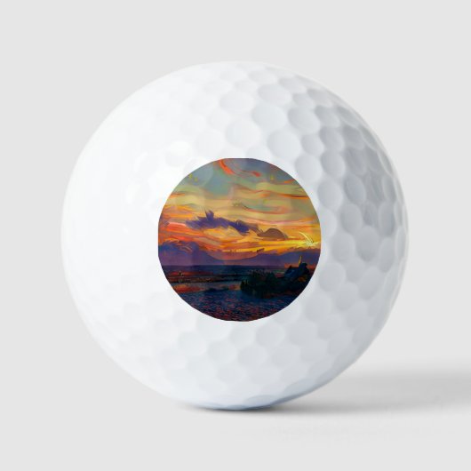 BALLES DE GOLF ENSOLEIL (Recto)