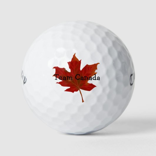 Balles De Golf Équipe Canada (Devant)