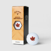 Balles De Golf Équipe Canada (Emballage)