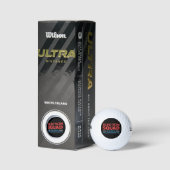 Balles De Golf Équipe électorale 2024 Élection Démocrate Républic (Emballage)
