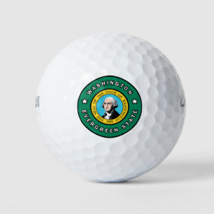 Balles De Golf État À feuillage persistant de Washington