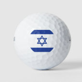 Balles De Golf Etat d'Israël Drapeau, Étoile de David Juifs (Devant)
