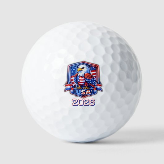 Balles De Golf États-Unis (Recto)