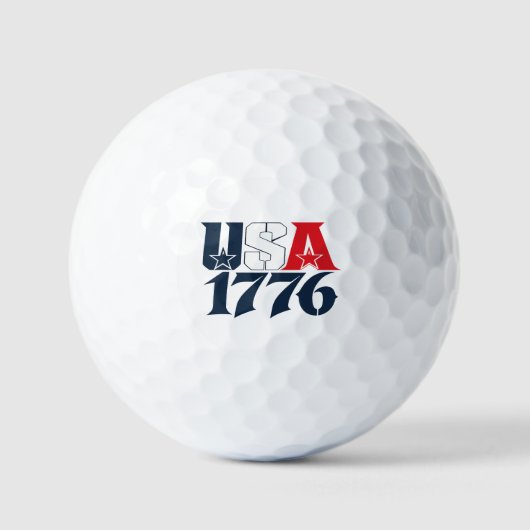 Balles De Golf États-Unis 1776 (Recto)